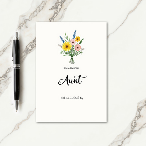 Precious Aunt Mothers Day Card