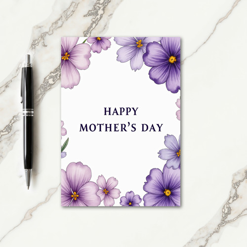 Precious Blooms Mothers Day Card