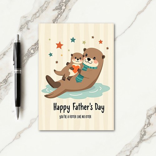 Precious Fathers Day Hug Card