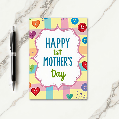 Precious First Mothers Day Art Card