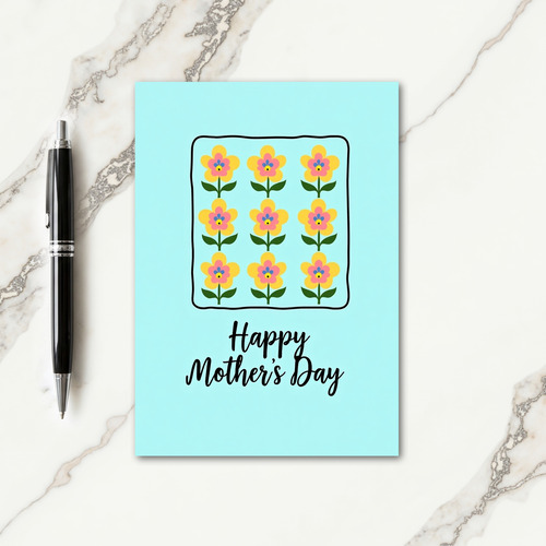 Precious Mothers Day Motif Card