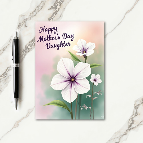 Precious Mothers Day Posy Card