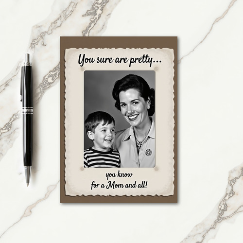Pretty Moms Vintage Photo Card