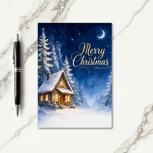 Printable Christmas Card Download Card