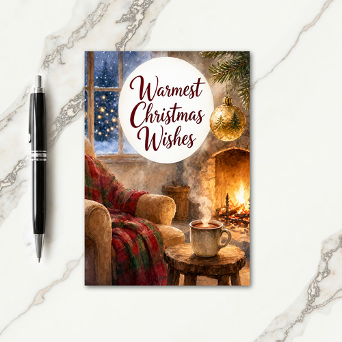 Printable Christmas Card Verses Card