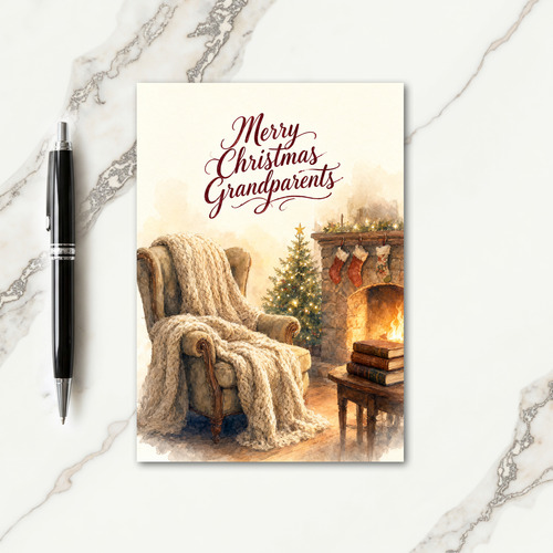 Printable Christmas Cards For Grandparents Card