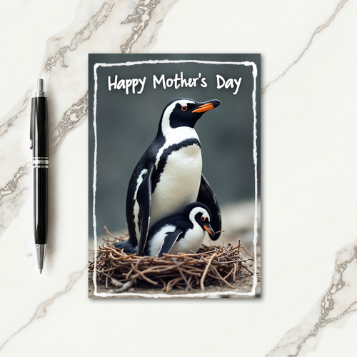 Protective Mothers Day Bird Card
