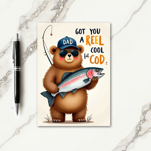 Proud Bears Fathers Day Catch Card