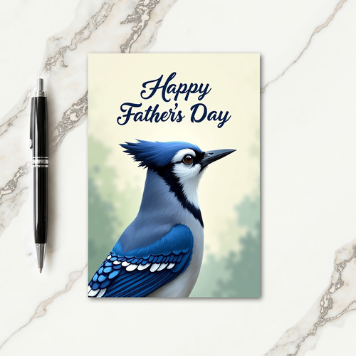 Proud Bird Fathers Day Card