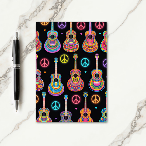 Psychedelic Music Birthday Card
