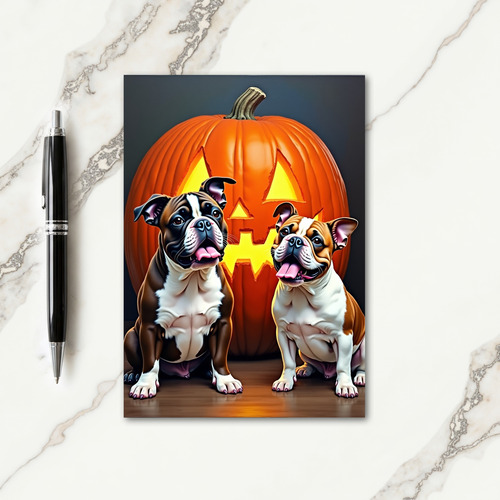 Pumpkin Pals Halloween Card