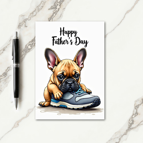 Puppy Love Fathers Day Card
