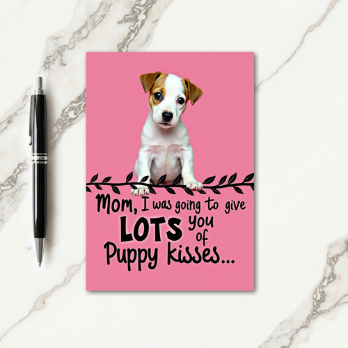 Puppy Love Mothers Day Card