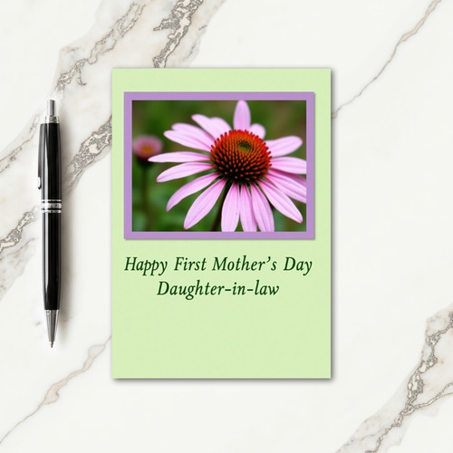 Purple Petal Mothers Day Card
