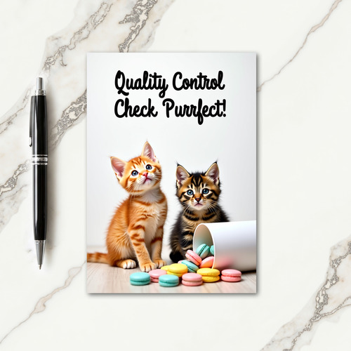 Purrfect Quality Time Mothers Day Card