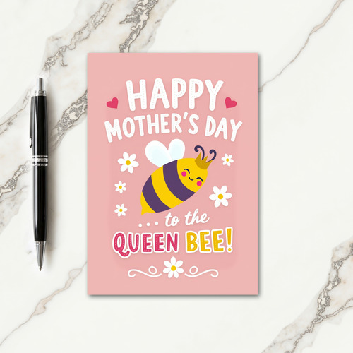 Queen Bee Mothers Day Card