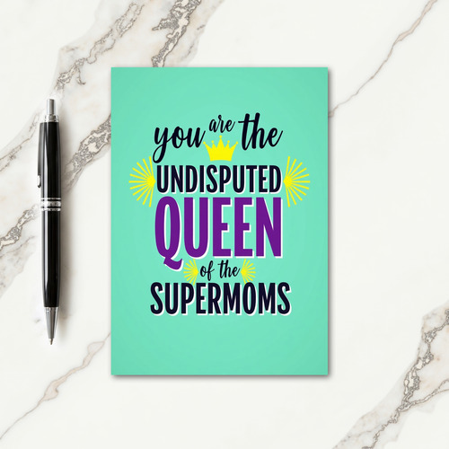 Queen Mother Graphic Art Card