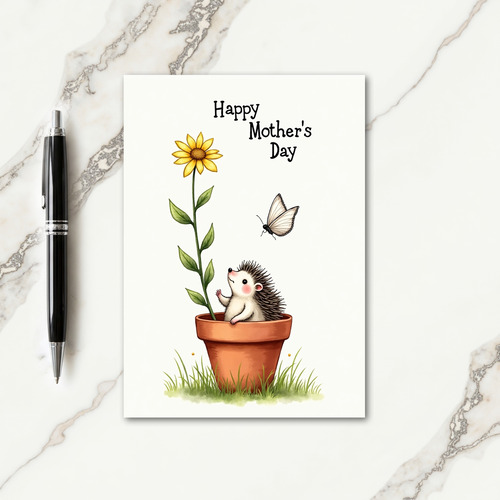 Quilled Creature Mothers Day Card