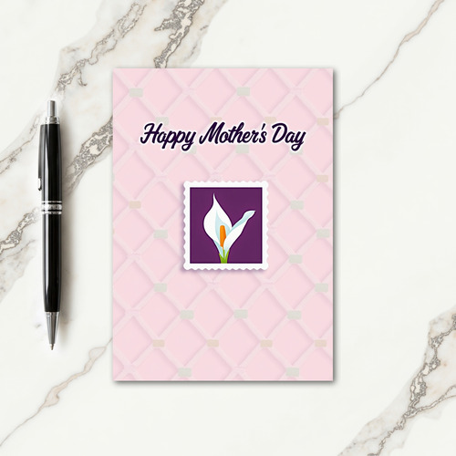 Quilted Bloom Greeting Card