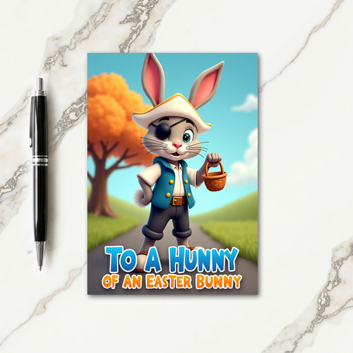 Rabbit Adventure Scene Card