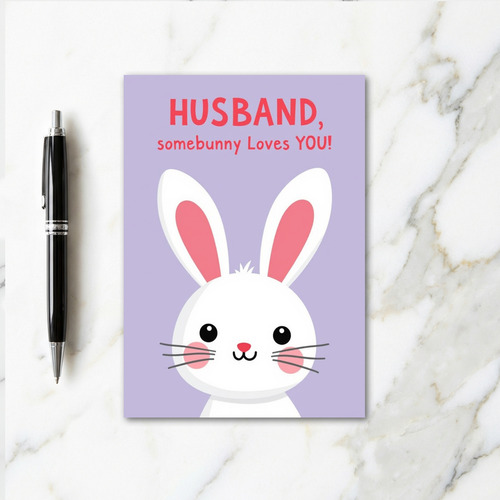Rabbit Love Note Card