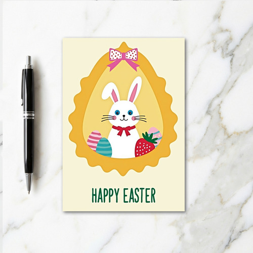 Rabbit Spring Celebration Card