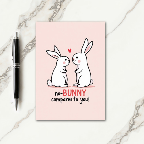 Rabbit Sweet Mothers Day Card