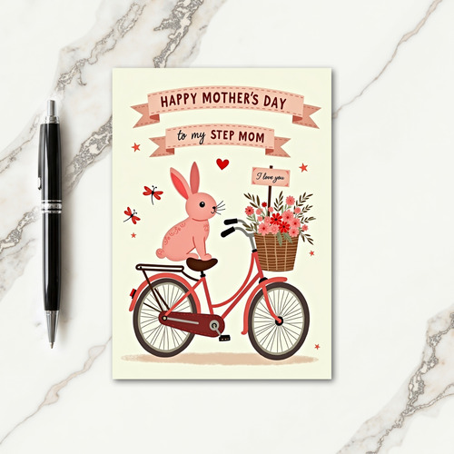 Rabbits Sweet Mothers Day Card