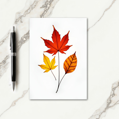 Radiant Autumn Trio Card thumbnail