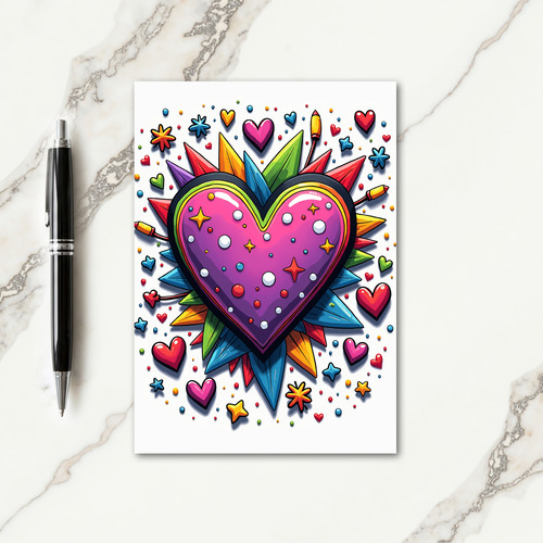 Radiant Birthday Stars Card