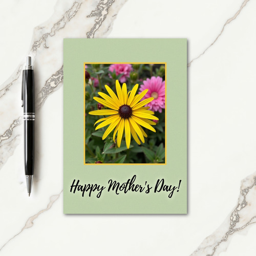 Radiant Bloom Mothers Day Card