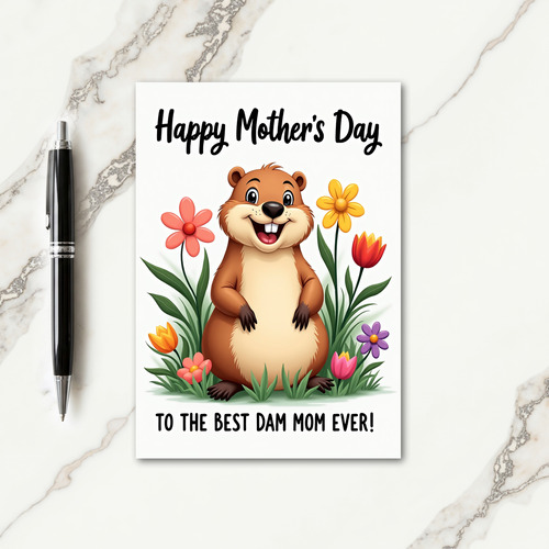 Radiant Cheerful Critter Card