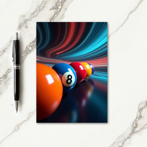 Radiant Fathers Day Orb Card