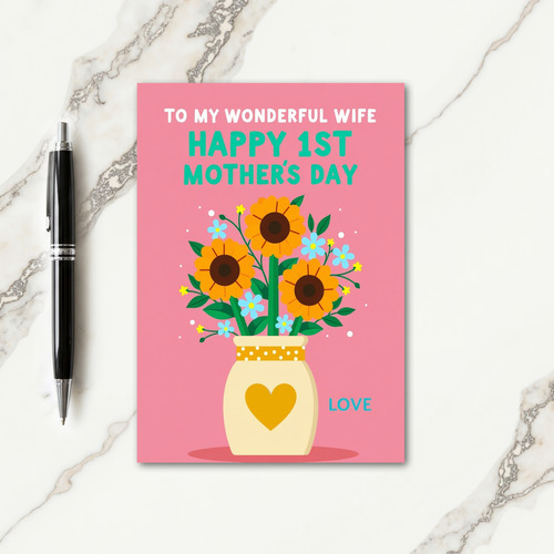 Radiant Floral Blooms Art Card