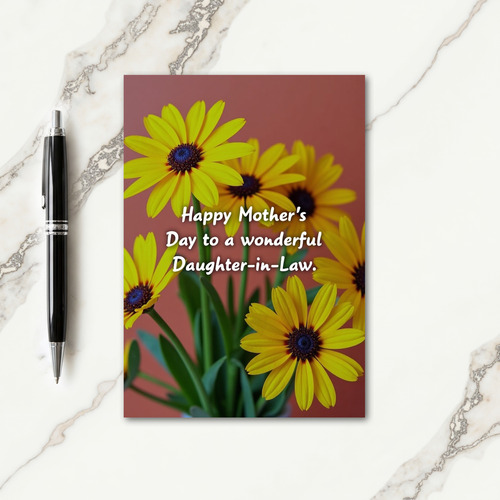 Radiant Floral Mother Card