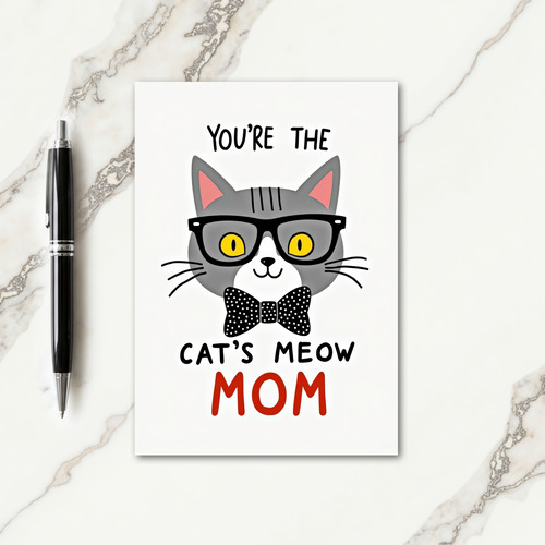 Radiant Gratitude Mom Card