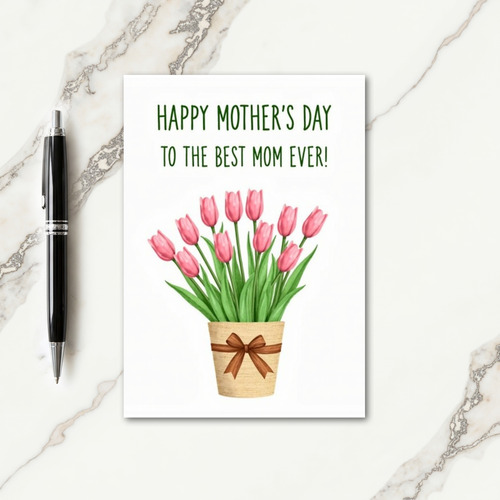 Radiant Gratitude Mothers Day Card