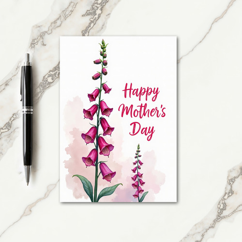 Radiant Maternal Bloom Card