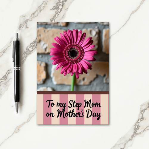 Radiant Mom Floral Tribute Card