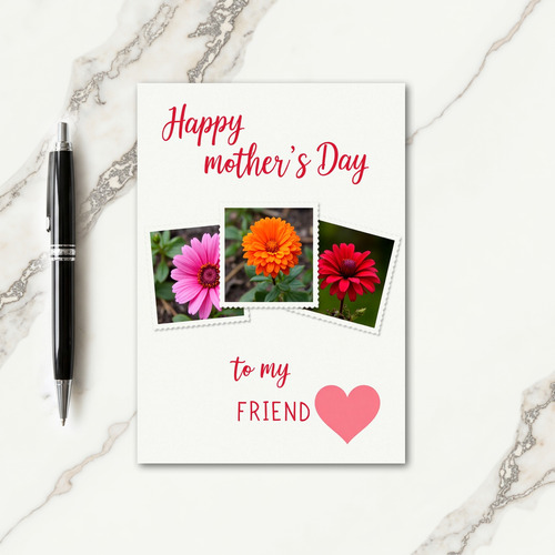 Radiant Moms Day Bouquet Card