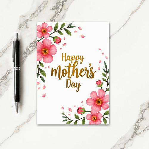 Radiant Moms Day Message Card