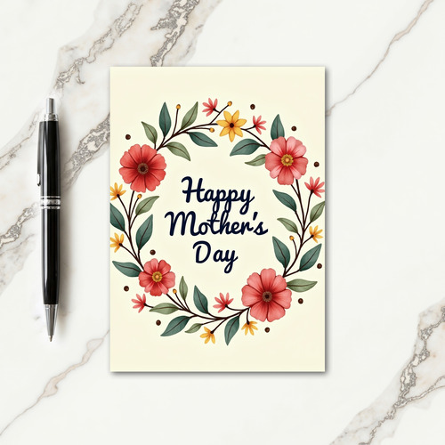 Radiant Mothering Day Card