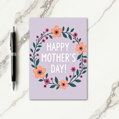 Radiant Motherly Love Card