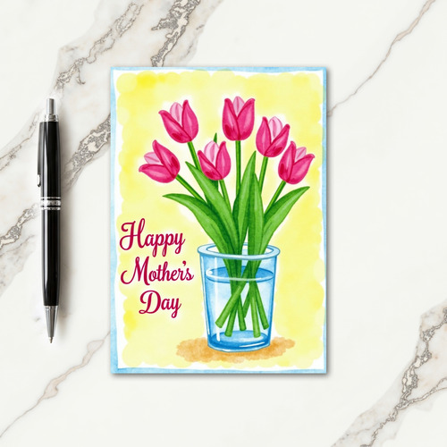 Radiant Mothers Day Blossom Card