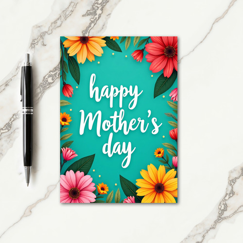 Radiant Mothers Day Card