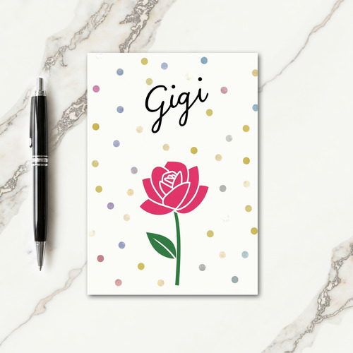 Radiant Mothers Day Dots Card