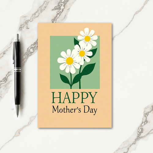Radiant Mothers Day Flowers Card