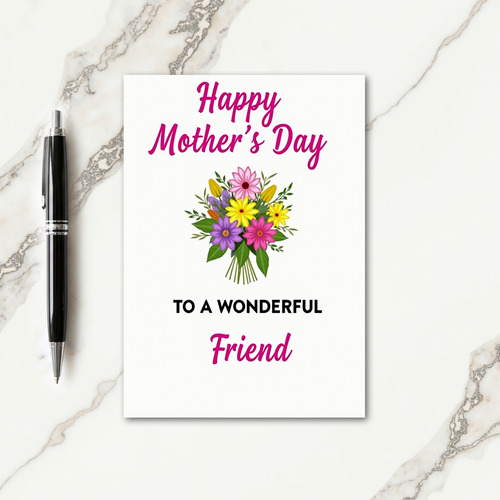 Radiant Mothers Day Friend Card