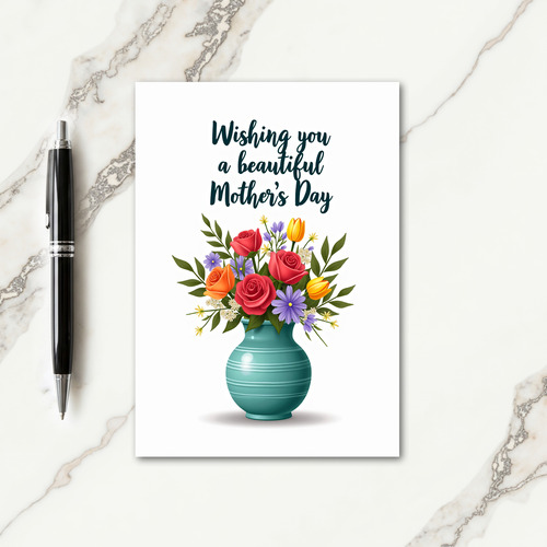 Radiant Mothers Day Homage Card