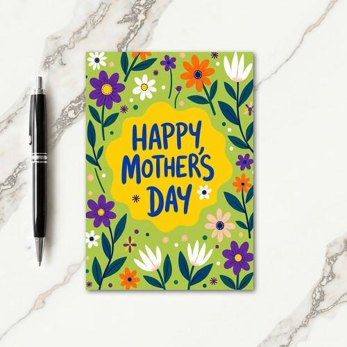 Radiant Mothers Day Message Card